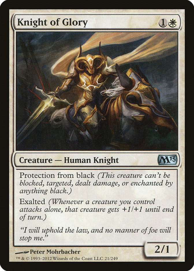 Knight of Glory [Magic 2013] | Pandora's Boox