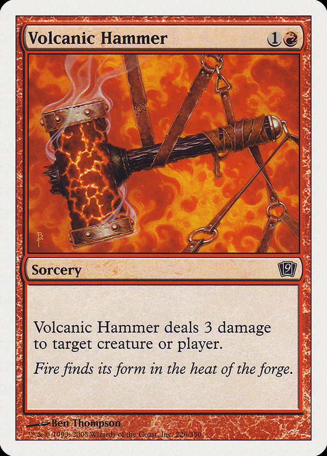 Volcanic Hammer [Ninth Edition] | Pandora's Boox