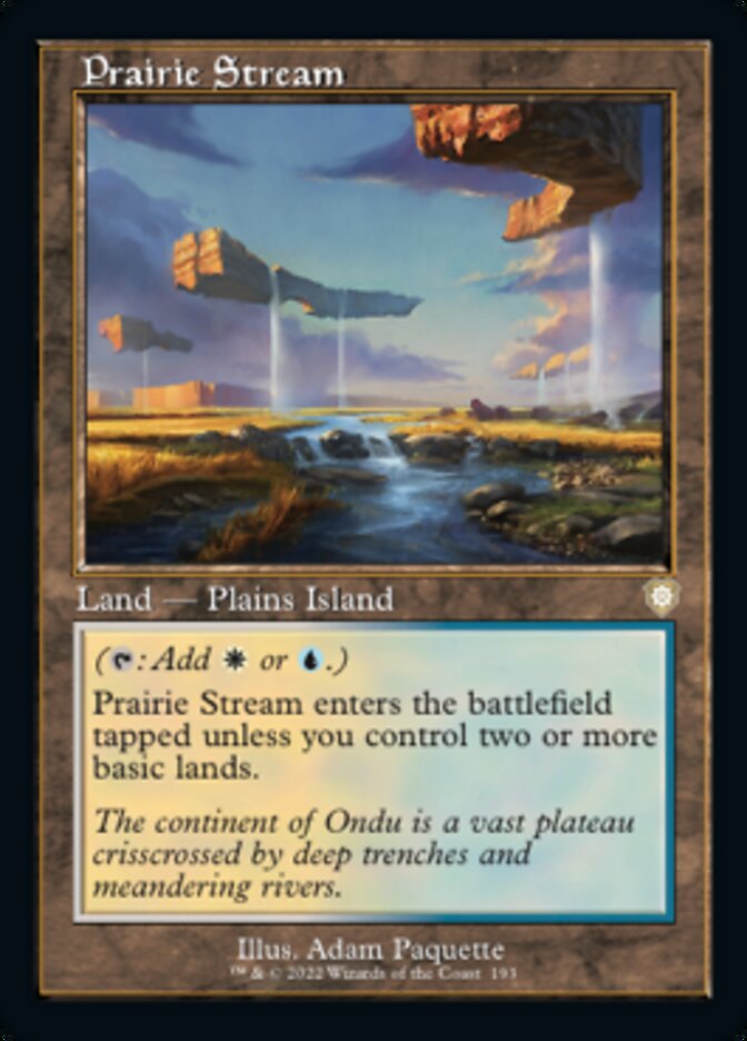 Prairie Stream (Retro) [The Brothers' War Commander] | Pandora's Boox