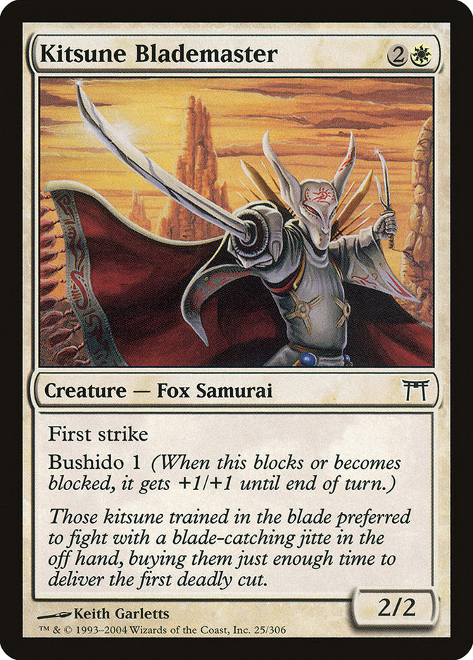 Kitsune Blademaster [Champions of Kamigawa] | Pandora's Boox
