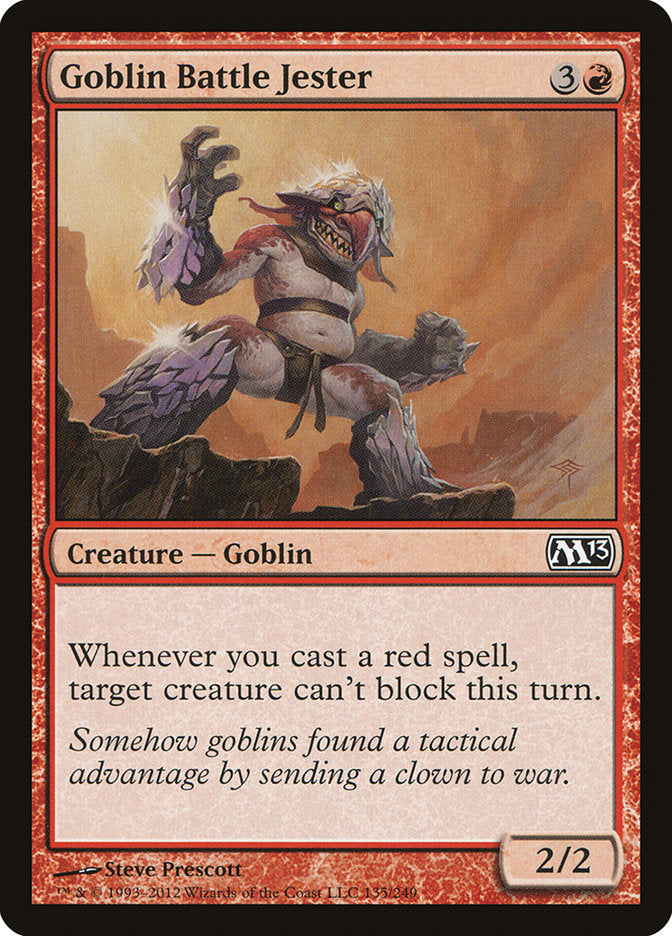 Goblin Battle Jester [Magic 2013] | Pandora's Boox
