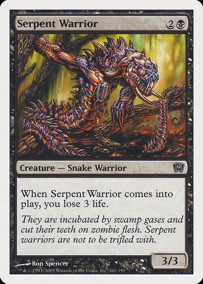 Serpent Warrior [Ninth Edition] | Pandora's Boox