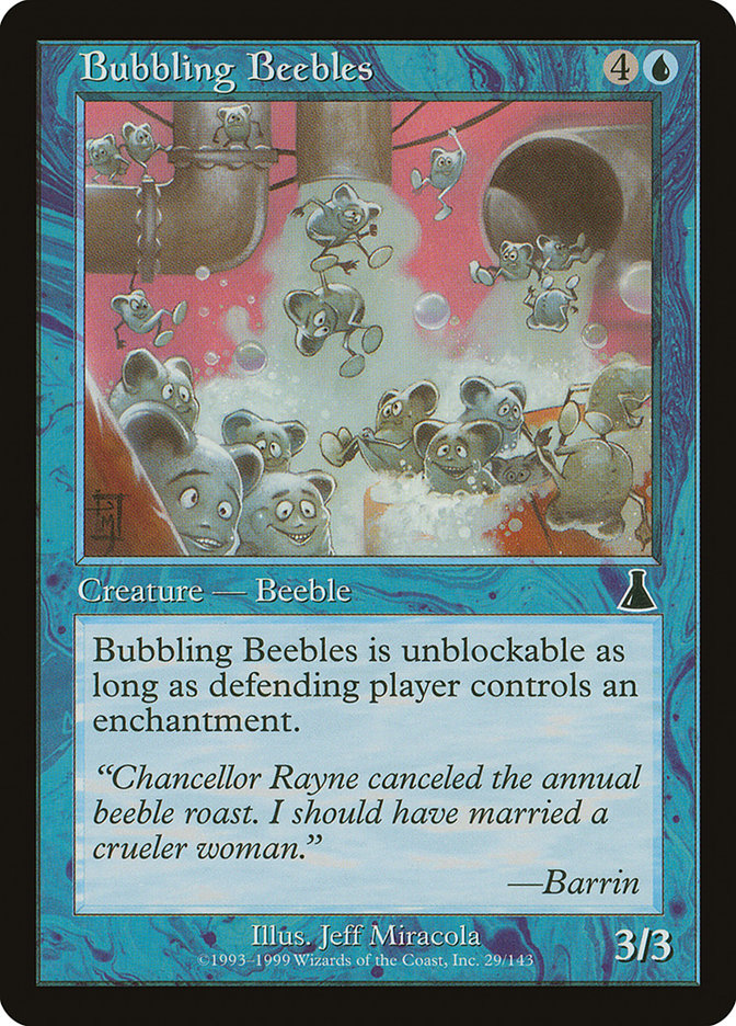 Bubbling Beebles [Urza's Destiny] | Pandora's Boox