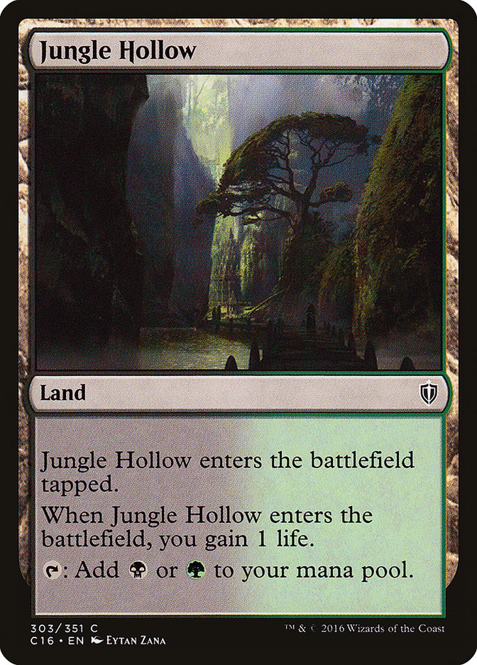 Jungle Hollow [Commander 2016] | Pandora's Boox