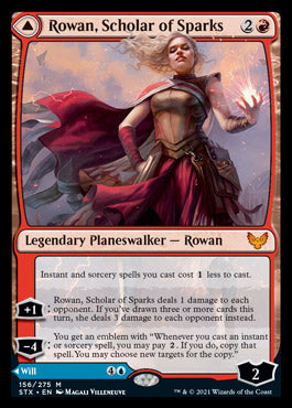 Rowan, Scholar of Sparks // Will, Scholar of Frost [Strixhaven: School of Mages] | Pandora's Boox