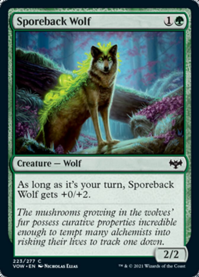 Sporeback Wolf [Innistrad: Crimson Vow] | Pandora's Boox