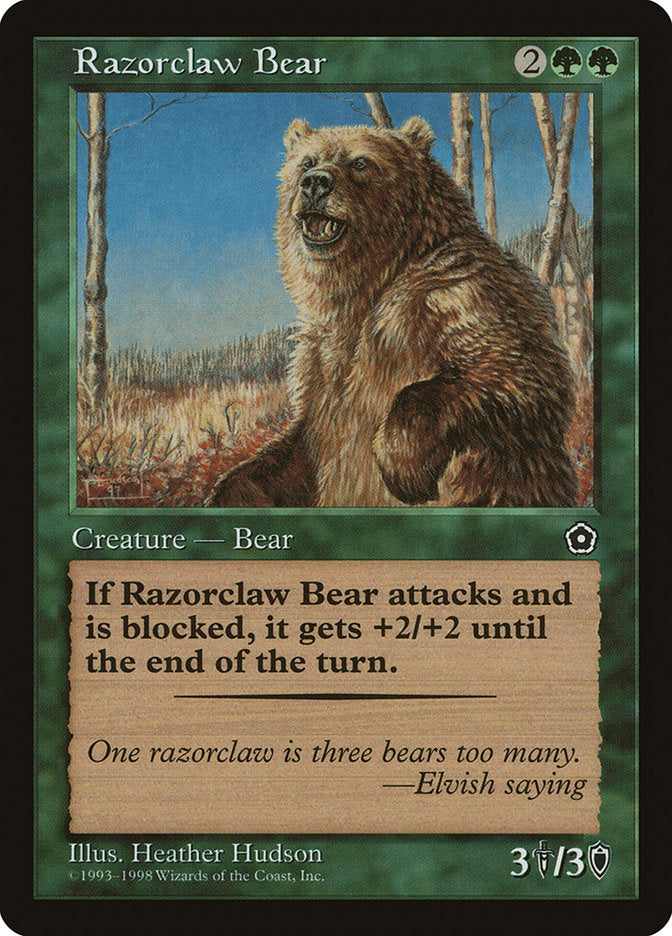 Razorclaw Bear [Portal Second Age] | Pandora's Boox