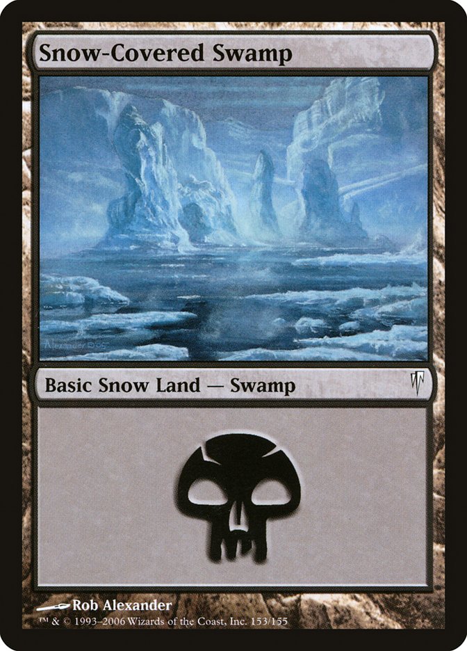 Snow-Covered Swamp [Coldsnap] | Pandora's Boox