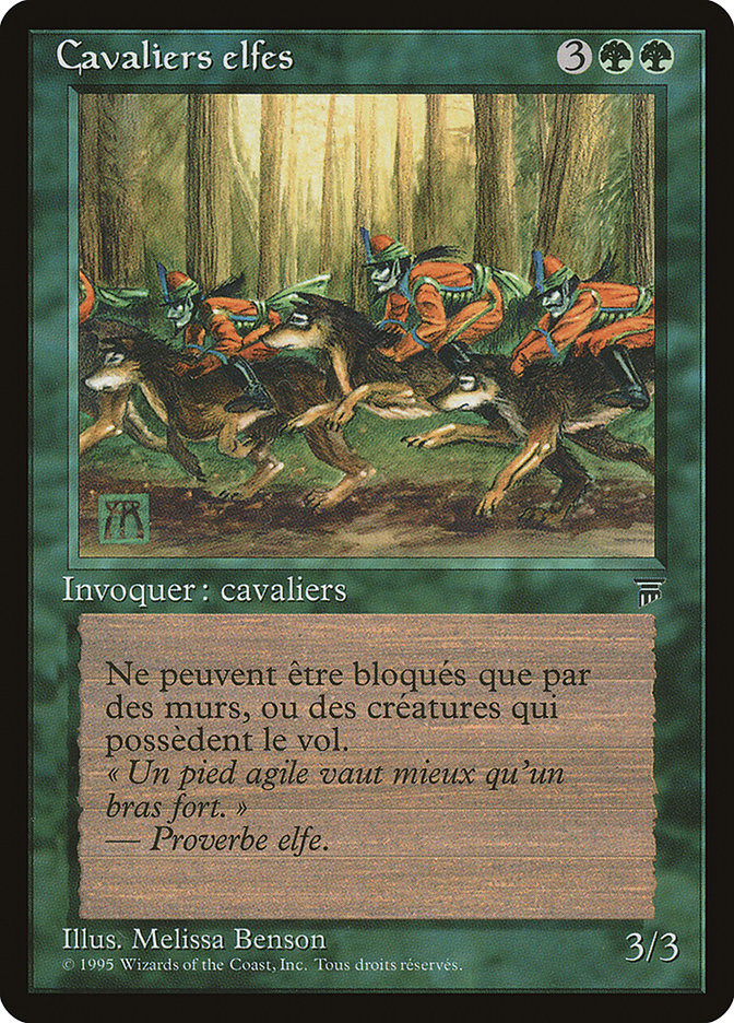 Elven Riders (French) - "Cavaliers elfes" [Renaissance] | Pandora's Boox