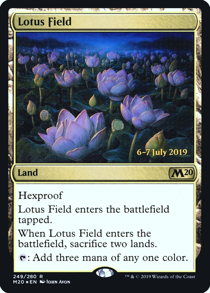 Lotus Field [Core Set 2020 Prerelease Promos] | Pandora's Boox