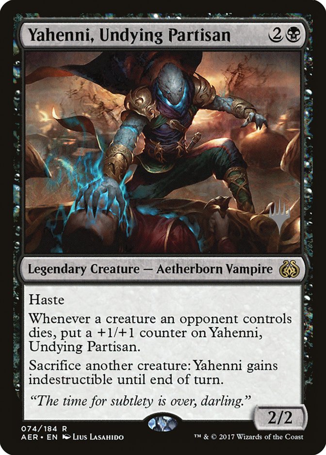 Yahenni, Undying Partisan (Promo Pack) [Aether Revolt Promos] | Pandora's Boox