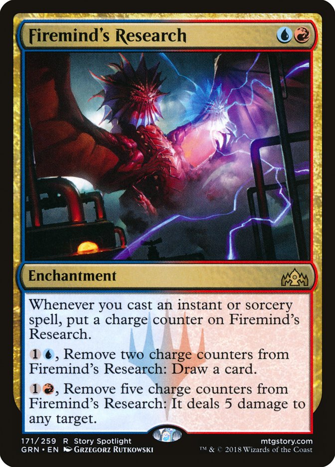 Firemind's Research [Guilds of Ravnica] | Pandora's Boox
