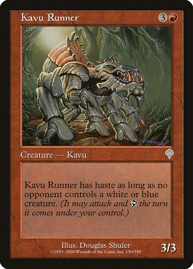 Kavu Runner [Invasion] | Pandora's Boox