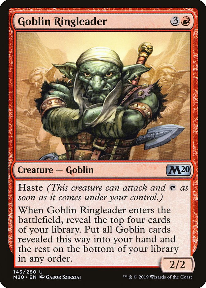 Goblin Ringleader [Core Set 2020] | Pandora's Boox