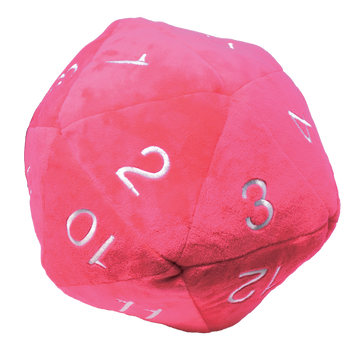 Jumbo Plush D20 Pink | Pandora's Boox