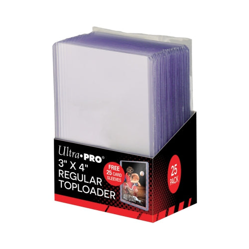 UP Toploader 3X4 with 25 sleeves