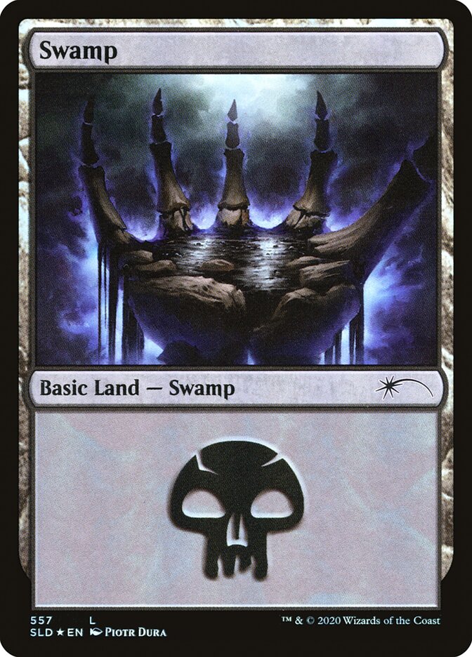 Swamp (Discarding) (557) [Secret Lair Drop Promos] | Pandora's Boox