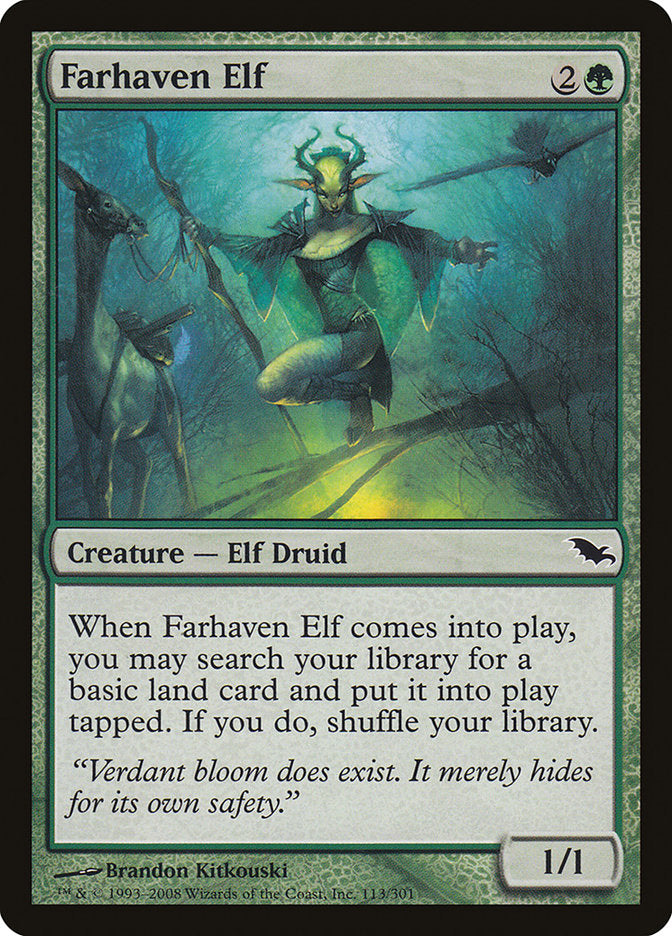 Farhaven Elf [Shadowmoor] | Pandora's Boox