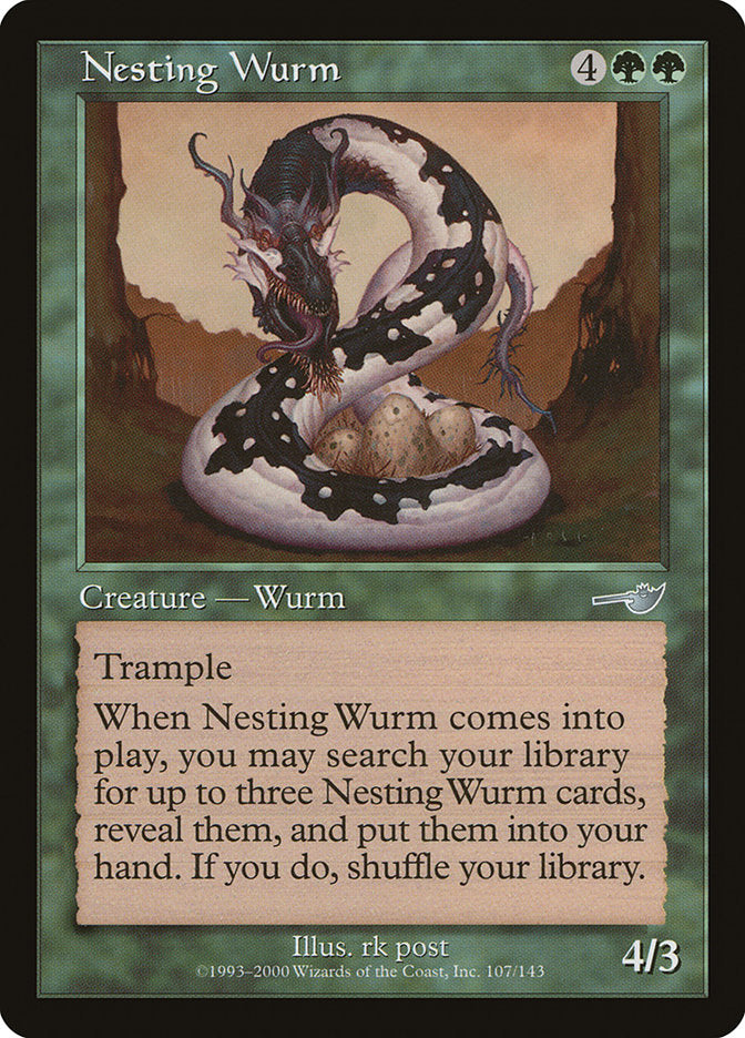 Nesting Wurm [Nemesis] | Pandora's Boox