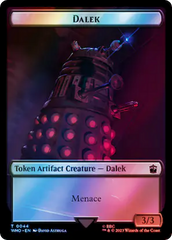 Dalek // Treasure (0062) Double-Sided Token (Surge Foil) [Doctor Who Tokens] | Pandora's Boox