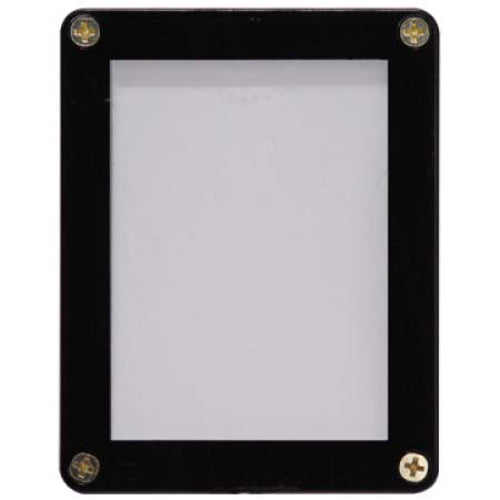 Ultra Pro screwdown 1 card holder black border