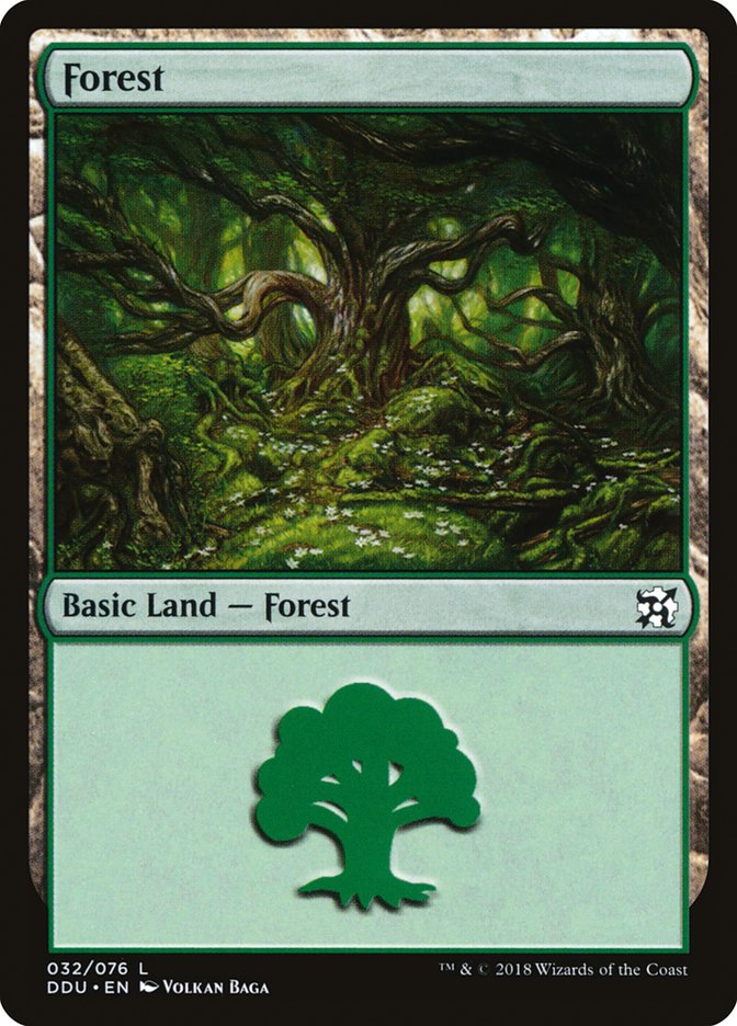 Forest (32) [Duel Decks: Elves vs. Inventors] | Pandora's Boox