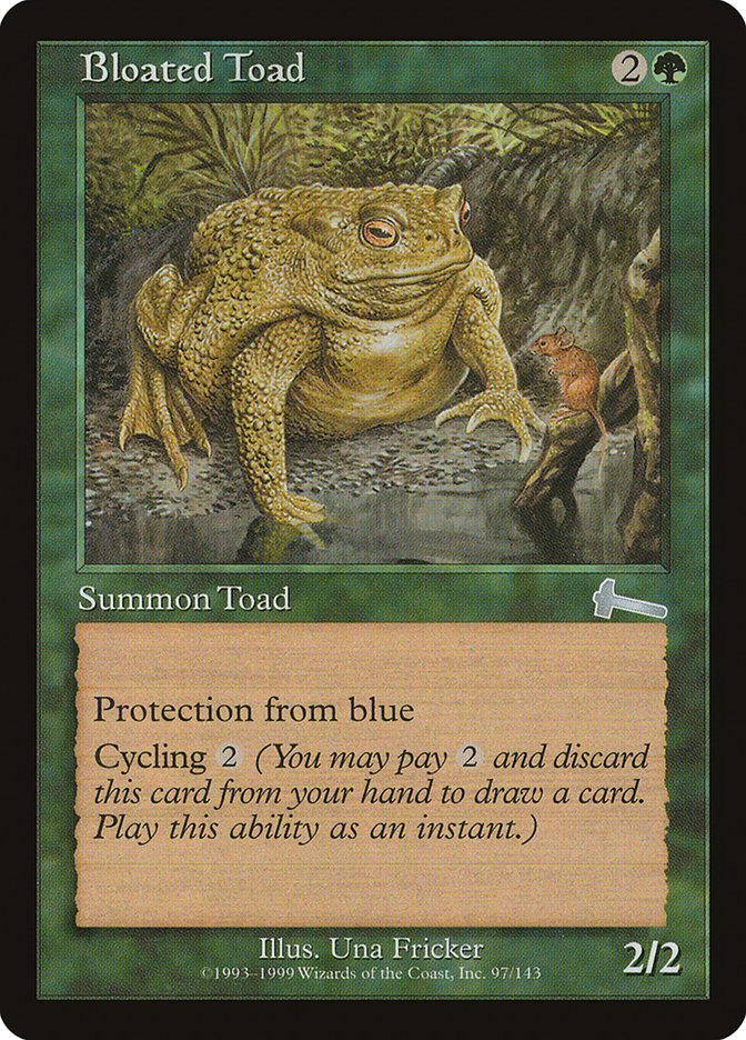 Bloated Toad [Urza's Legacy] | Pandora's Boox