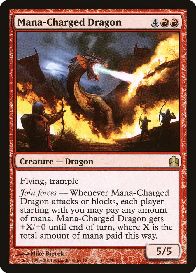 Mana-Charged Dragon [Commander 2011] | Pandora's Boox
