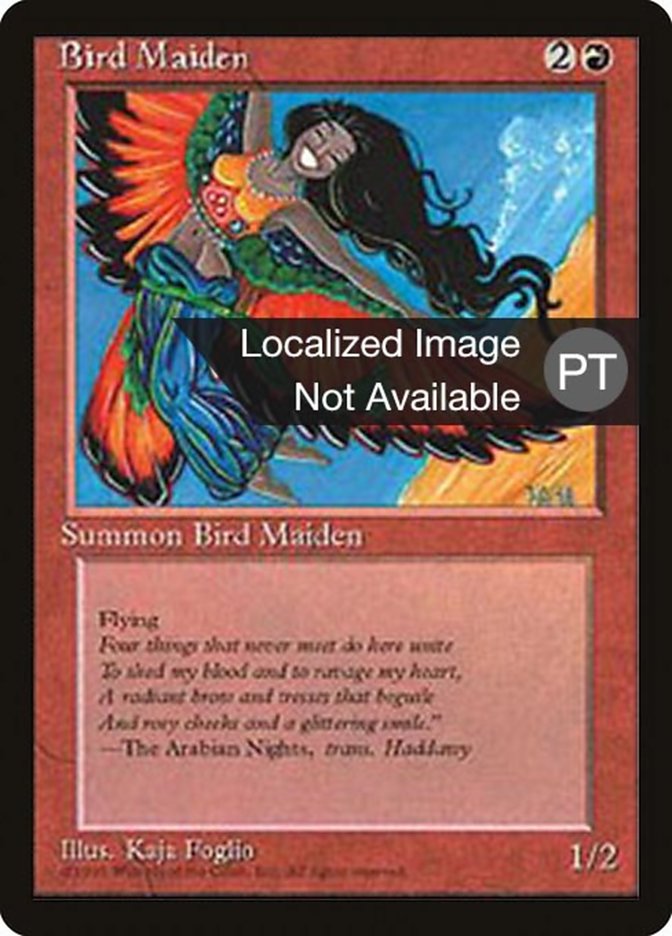 Bird Maiden [Fourth Edition (Foreign Black Border)] | Pandora's Boox