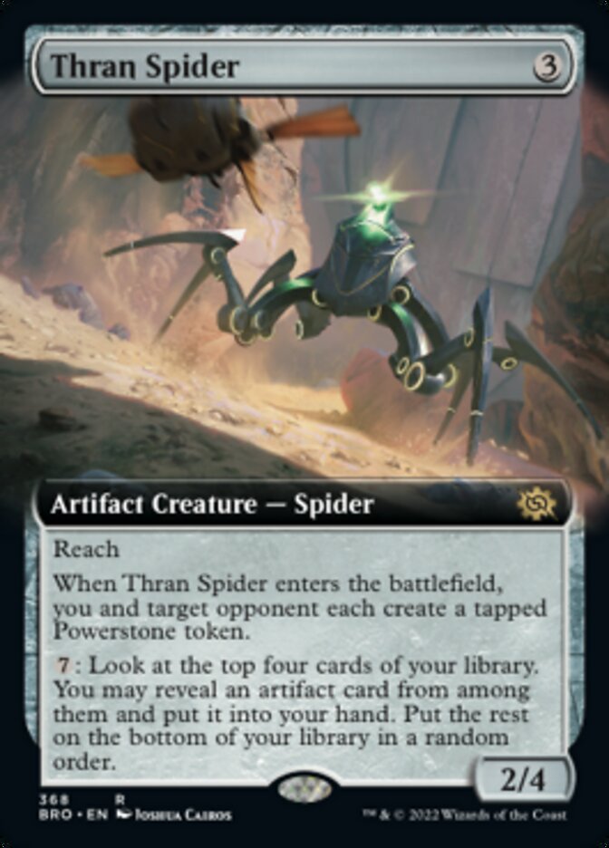 Thran Spider (Extended Art) [The Brothers' War] | Pandora's Boox