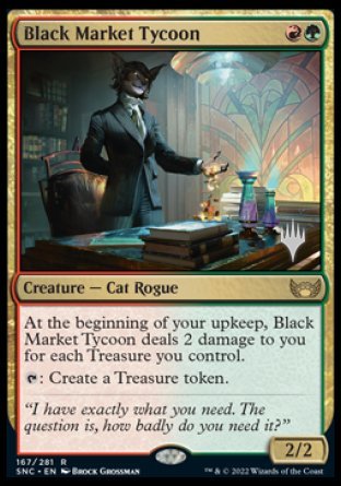 Black Market Tycoon (Promo Pack) [Streets of New Capenna Promos] | Pandora's Boox