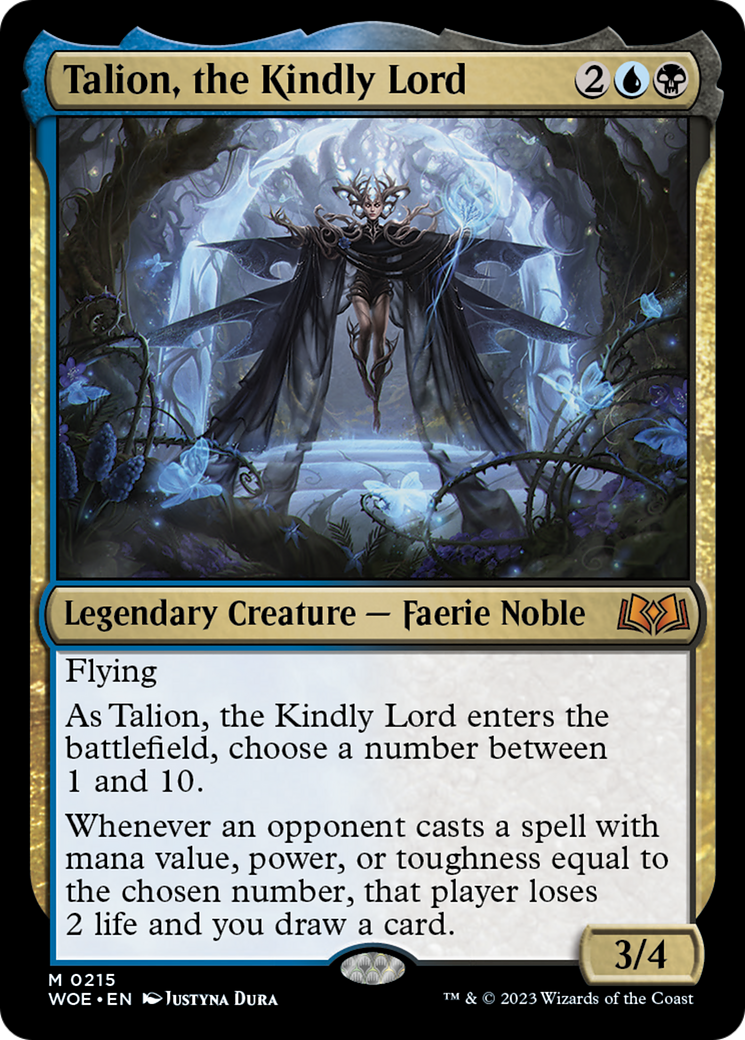 Talion, the Kindly Lord [Wilds of Eldraine] | Pandora's Boox