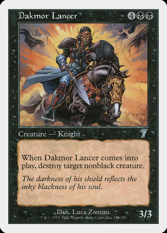 Dakmor Lancer [Seventh Edition] | Pandora's Boox