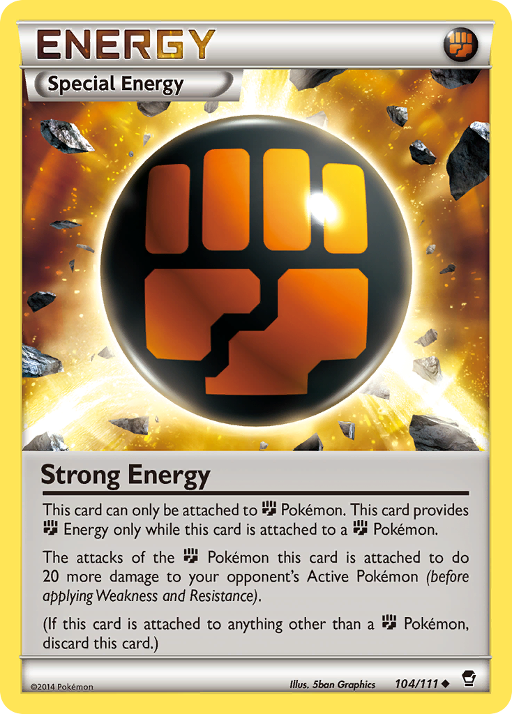 Strong Energy (104/111) [XY: Furious Fists] | Pandora's Boox
