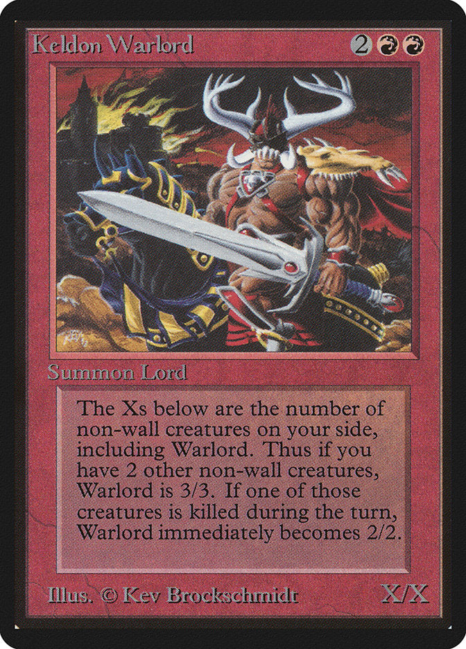 Keldon Warlord [Beta Edition] | Pandora's Boox