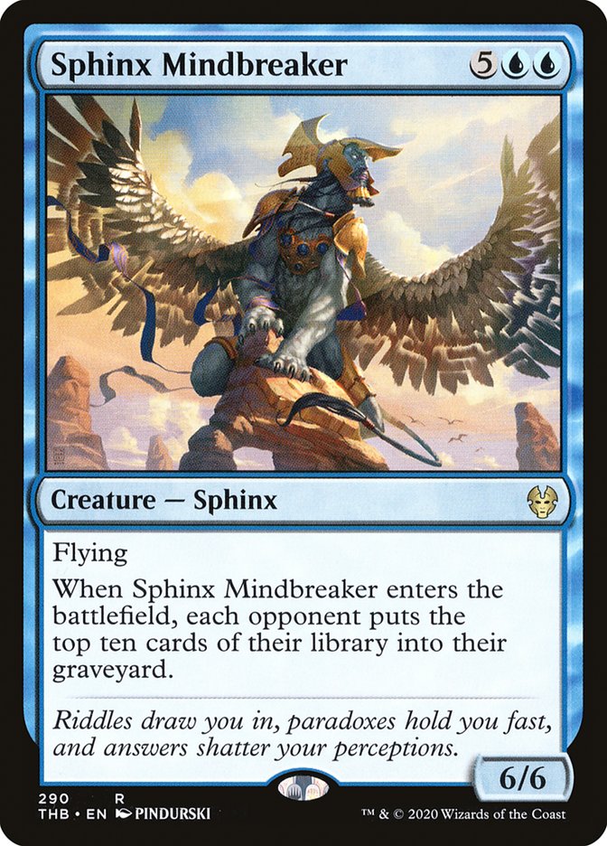 Sphinx Mindbreaker [Theros Beyond Death] | Pandora's Boox
