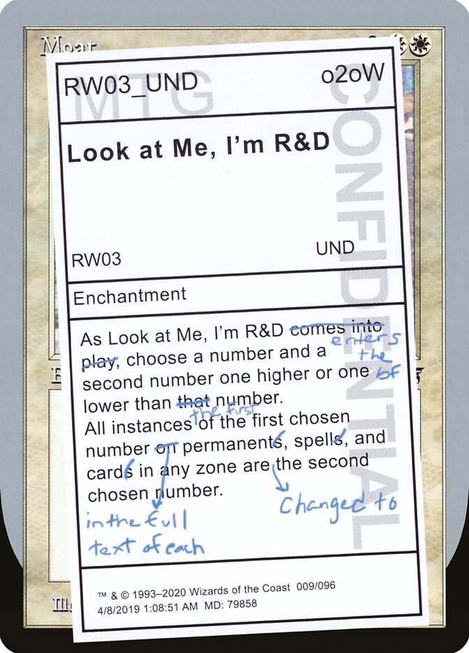 Look at Me, I'm R&D [Unsanctioned] | Pandora's Boox