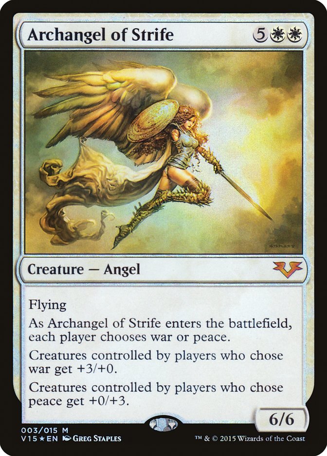 Archangel of Strife [From the Vault: Angels] | Pandora's Boox