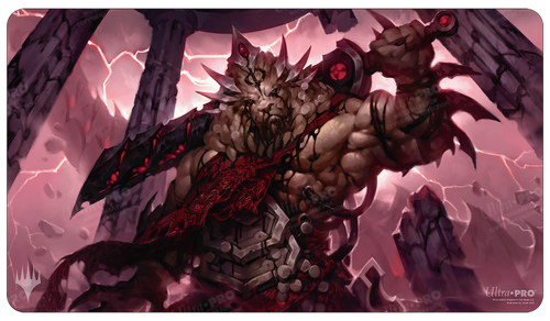 March of the Machine Playmats: Brimaz, Blight of Oreskos