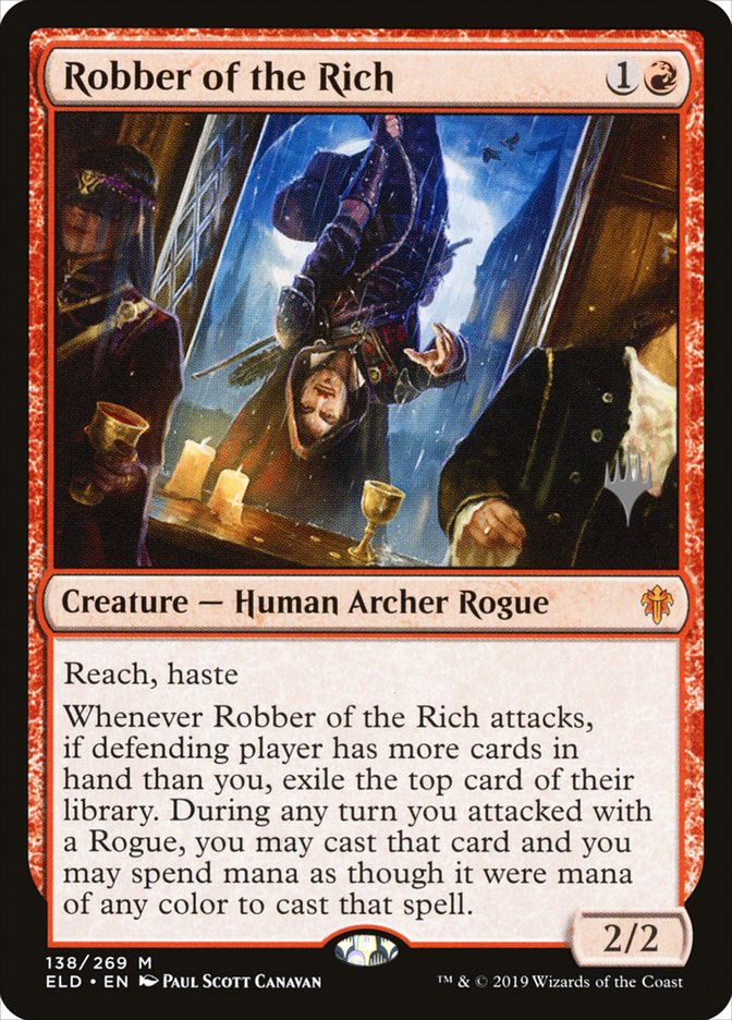 Robber of the Rich (Promo Pack) [Throne of Eldraine Promos] | Pandora's Boox