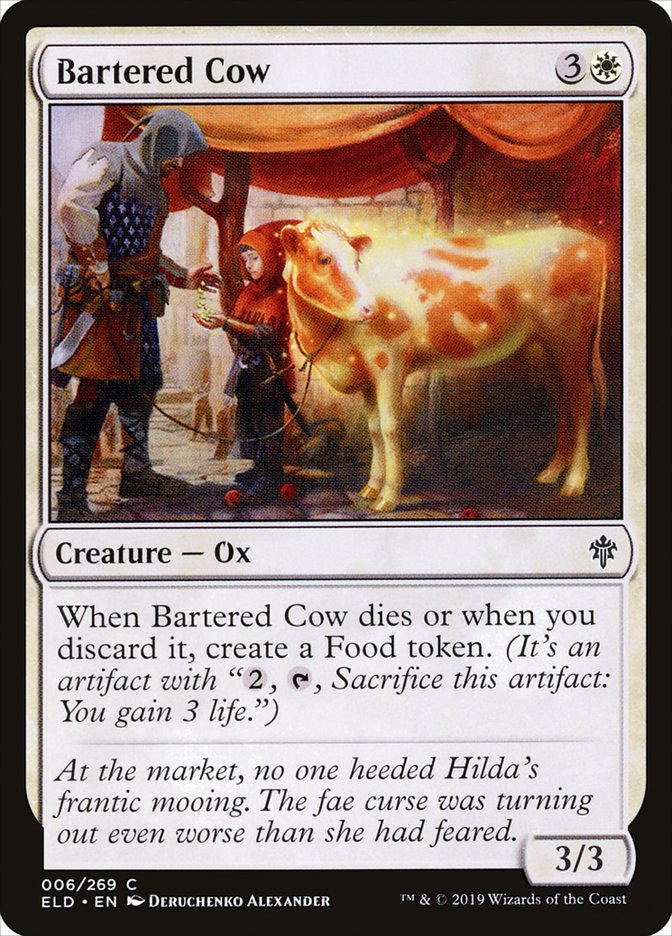 Bartered Cow [Throne of Eldraine] | Pandora's Boox