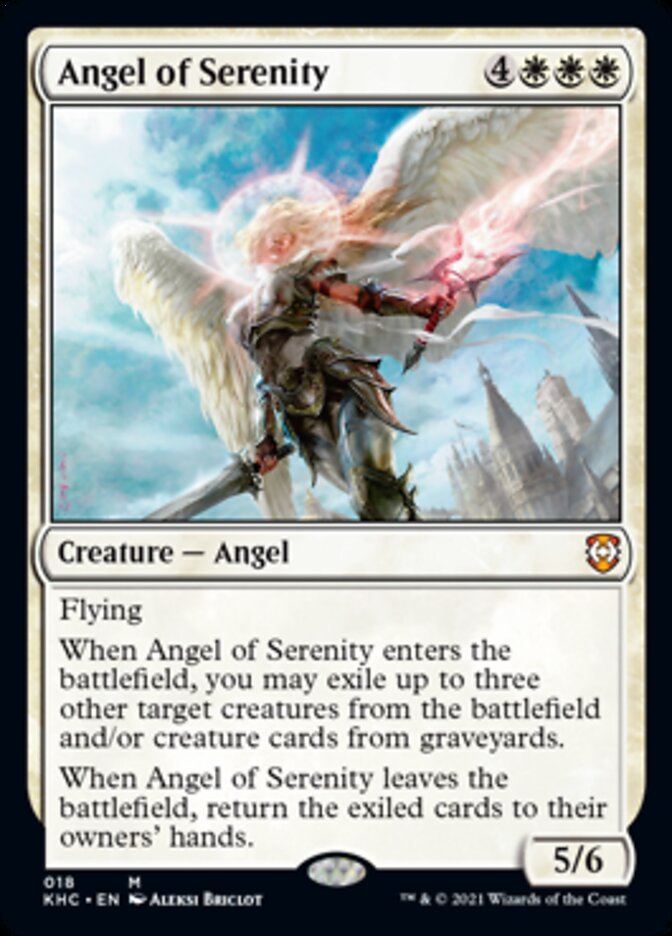Angel of Serenity [Kaldheim Commander] | Pandora's Boox