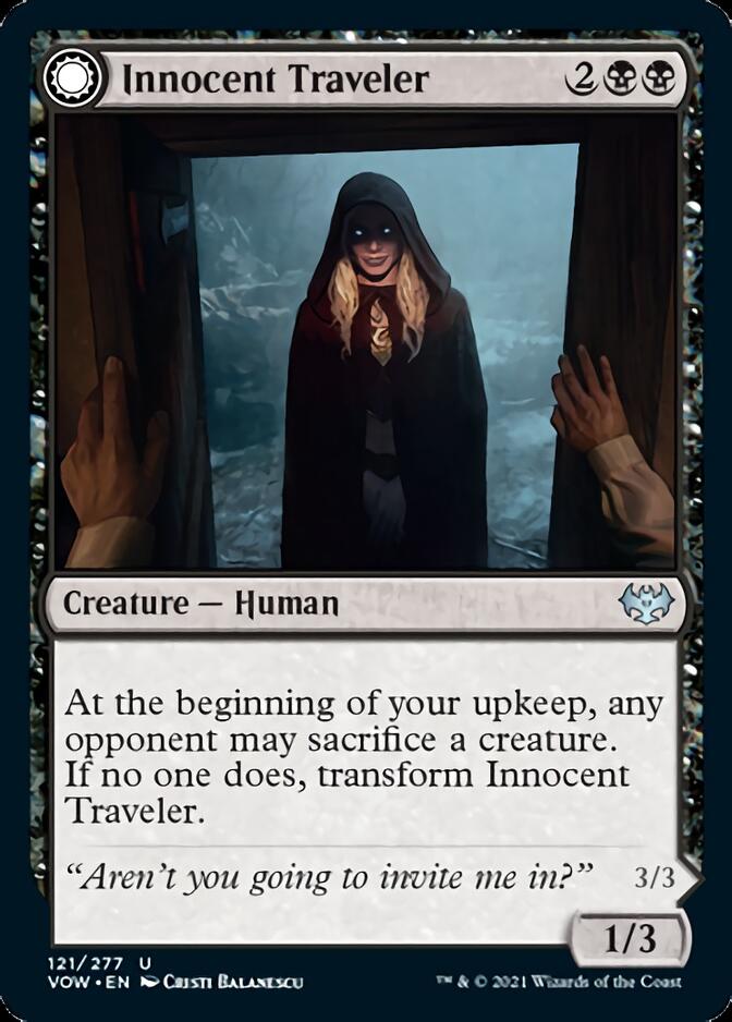 Innocent Traveler // Malicious Invader [Innistrad: Crimson Vow] | Pandora's Boox
