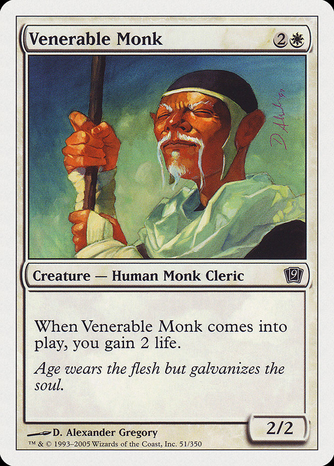 Venerable Monk [Ninth Edition] | Pandora's Boox