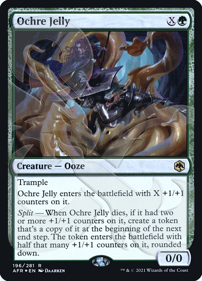 Ochre Jelly (Ampersand Promo) [Dungeons & Dragons: Adventures in the Forgotten Realms Promos] | Pandora's Boox