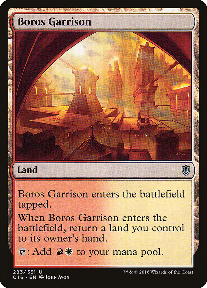 Boros Garrison [Commander 2016] | Pandora's Boox