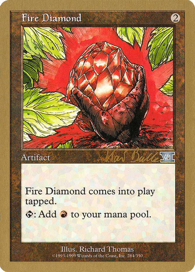 Fire Diamond (Kai Budde) [World Championship Decks 1999] | Pandora's Boox