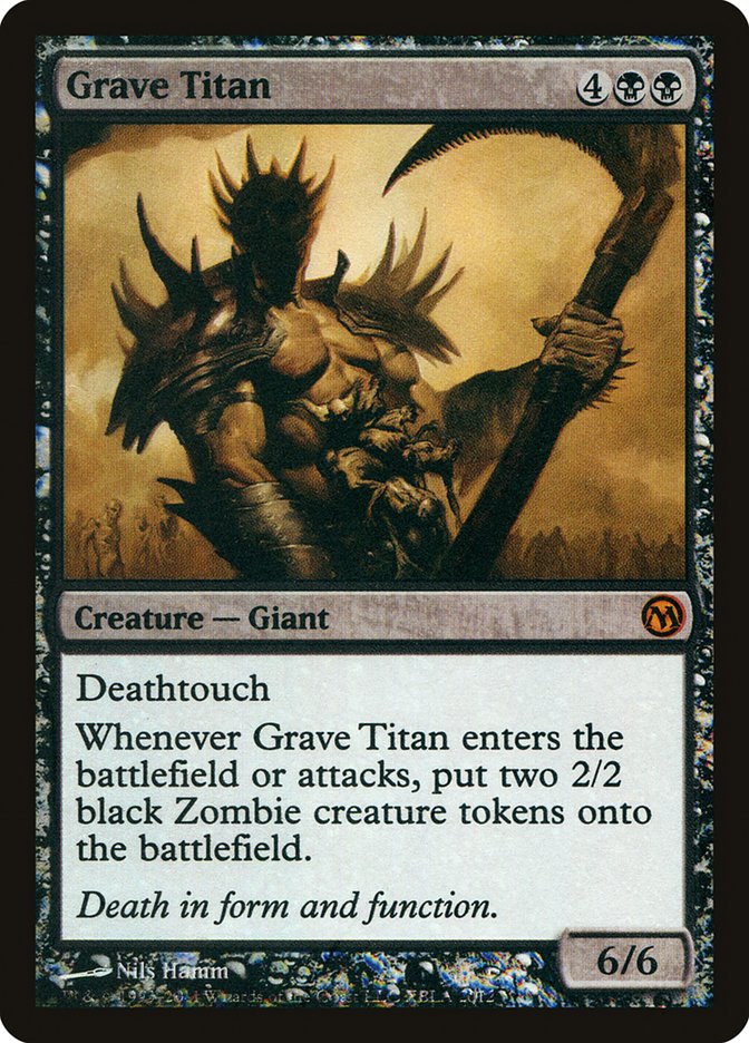 Grave Titan (Duels of the Planeswalkers Promos) [Duels of the Planeswalkers Promos 2011] | Pandora's Boox