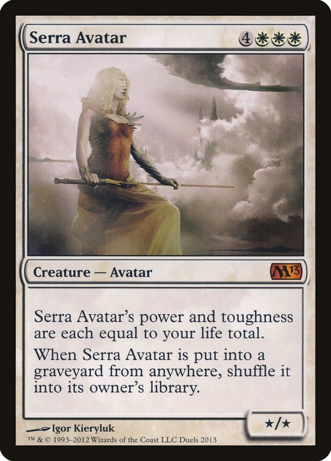 Serra Avatar (Duels of the Planeswalkers Promos) [Duels of the Planeswalkers Promos 2012] | Pandora's Boox