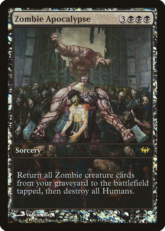 Zombie Apocalypse (Game Day) [Dark Ascension Promos] | Pandora's Boox